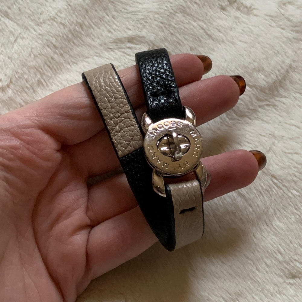Marc Jacobs Leather Wrap Bracelet